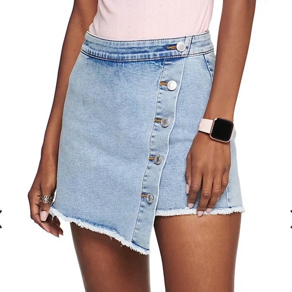 Kohl's Skirts Jean Skort Poshmark